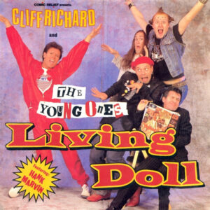 Comic Relief – Living Doll (Vinyl 7" 45 RPM Single Stereo, 1986)