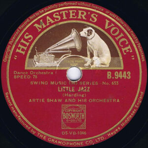 Artie Shaw And His Orchestra – Little Jazz / The Sad Sack (Shellac 10" 78 RPM, 1945)