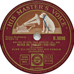 Duke Ellington And His Orchestra – Never No Lament / Cotton Tail (Shellac 10" 78 RPM, 1940)