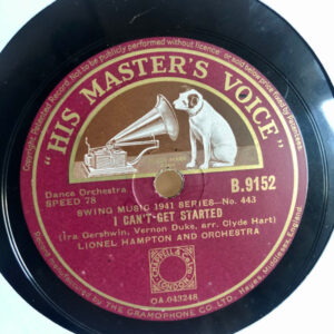 Lionel Hampton And His Orchestra – I Can't Get Started / Martin On Every Block (Shellac 10" 78 RPM, 1941)