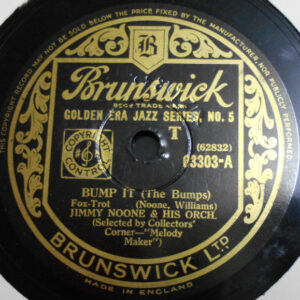 Jimmie Noone And His Orchestra – Bump It / Four Or Five Times (Shellac 10" 78 RPM, 1942)
