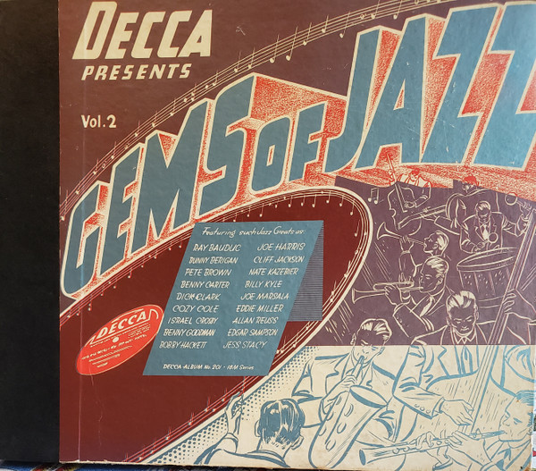 Various – Gems Of Jazz Vol. 2 (Shellac 10" 78 RPM Album, 1939)